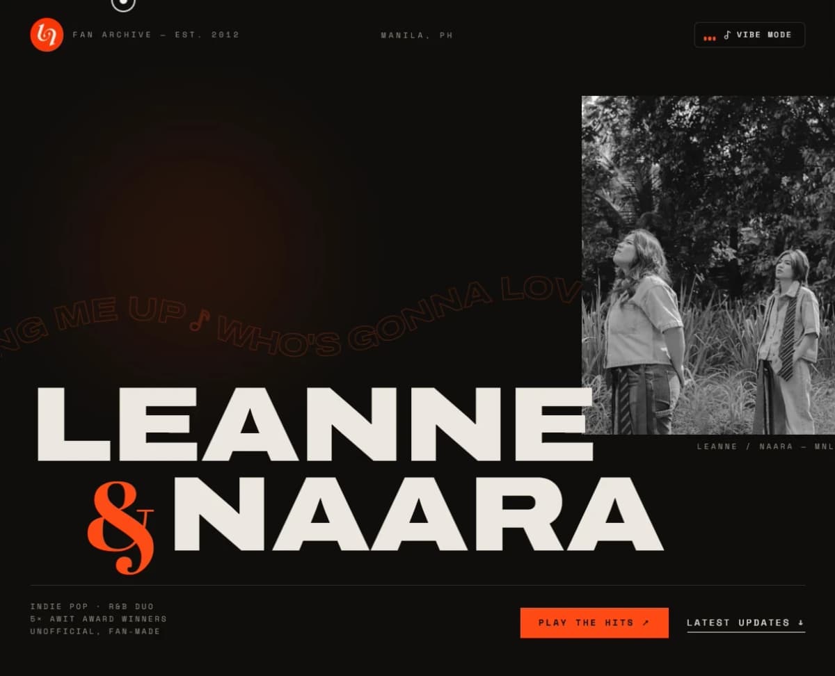 Leanne & Naara Fan Site