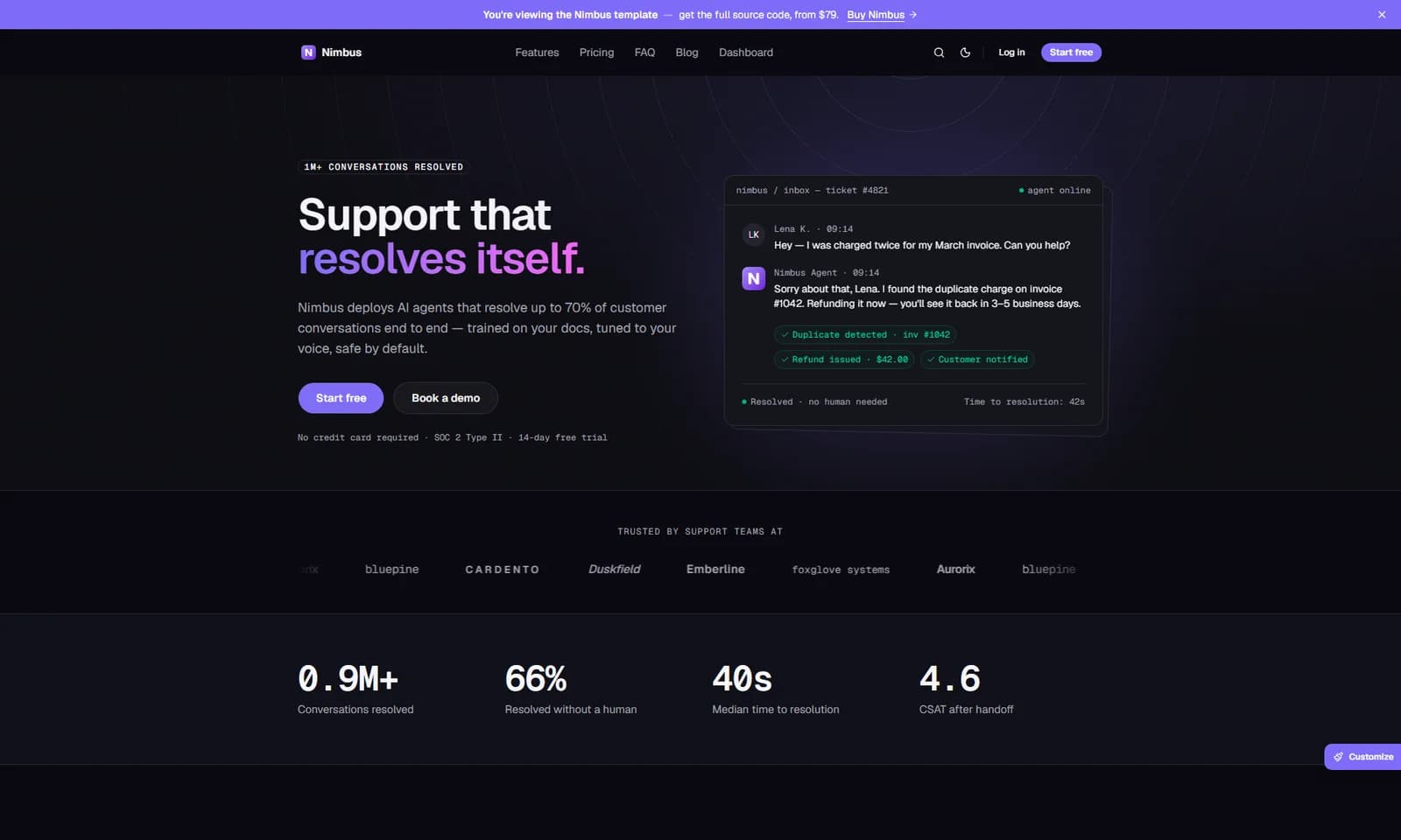 Nimbus screenshot