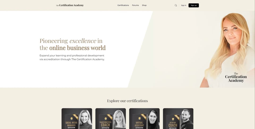The Certification Academy